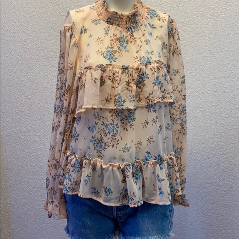 Floral blouse